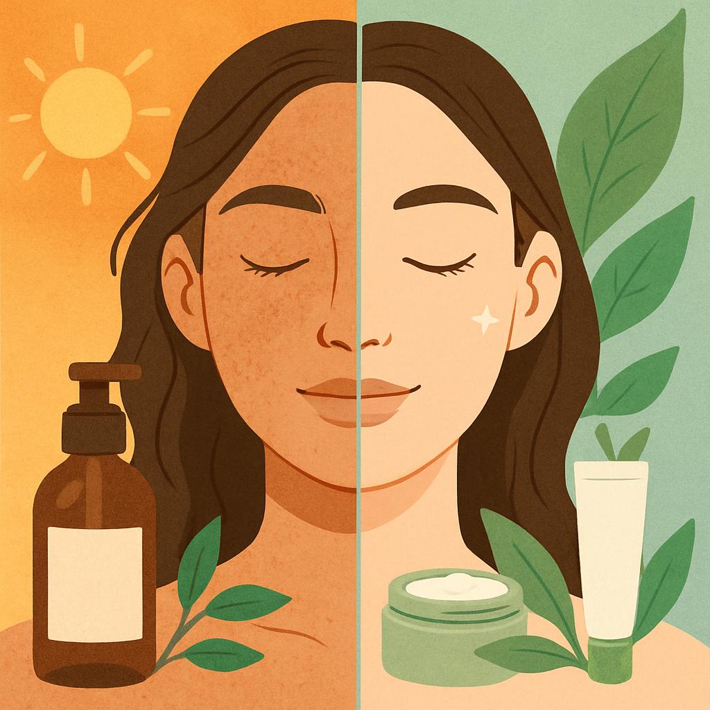Post-Summer Skin Recovery: Rejuvenate Your Skin the Clean & Plant- – ITADI